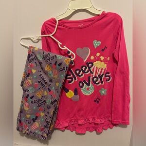 Vibrant Pink Sleepover Pajama Set